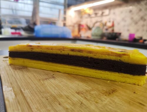 Kek Lapis Chocolate Cheese Tanpa Ovalette, Kegemaran Ramai